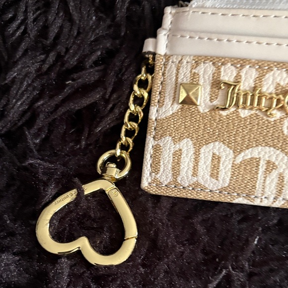 Juicy Couture Beige and White Card Holder - Picture 2 of 12